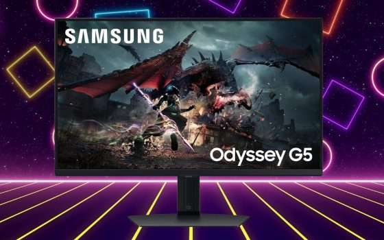 Immagini realistiche e immersive con il monitor Samsung Gaming Odyssey G5