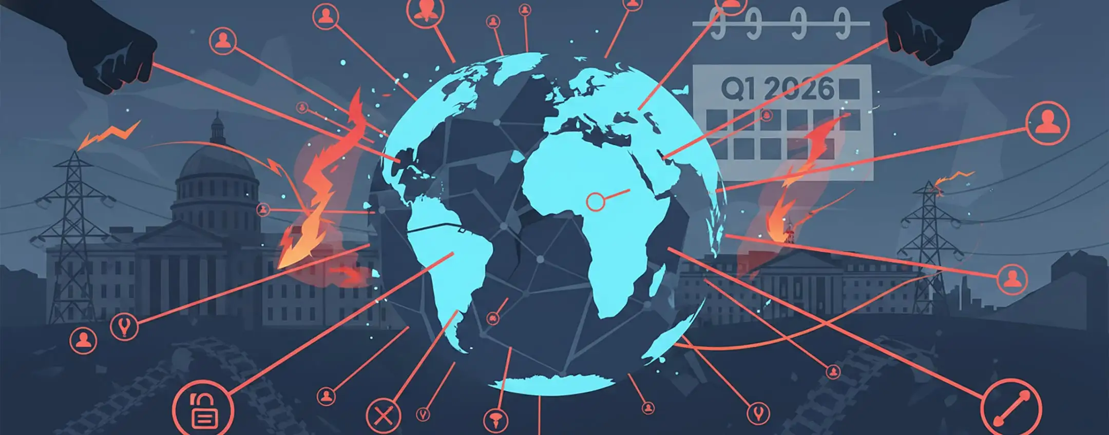 Internet è messo a rischio da guerre, censure e blackout
