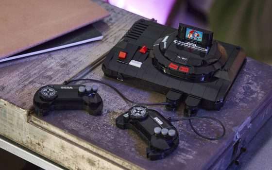 Arriva il Mega Drive di LEGO: 479 pezzi per i fan del retrogaming