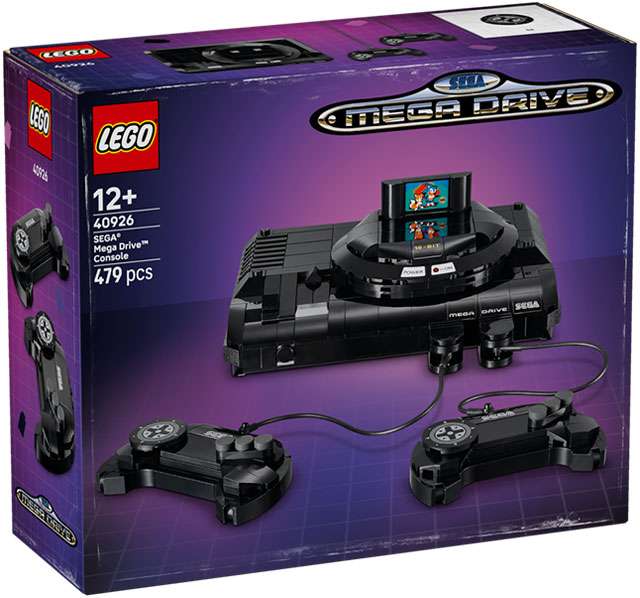 La confezione del SEGA Mega Drive di LEGO