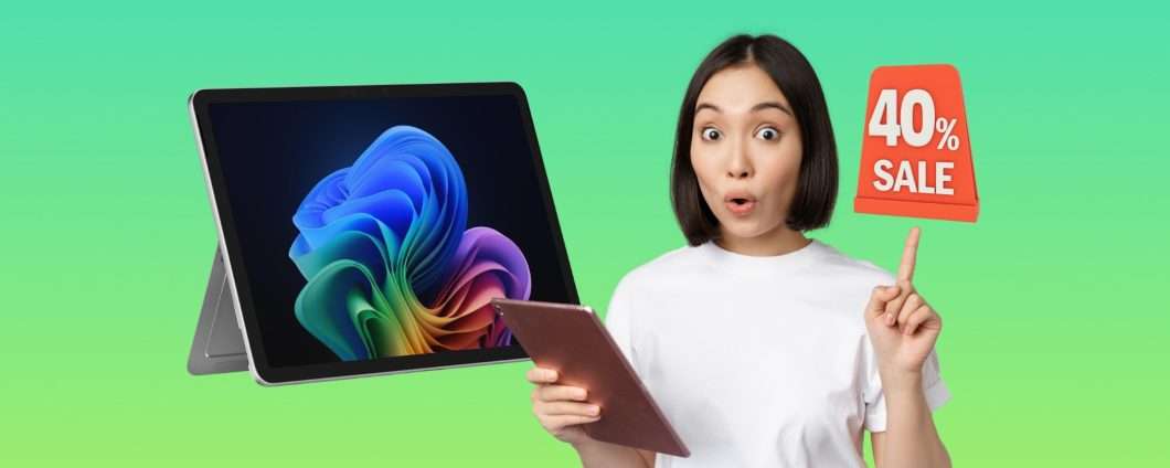 Microsoft Surface Pro da 256GB al 40% su Amazon: offerta imperdibile