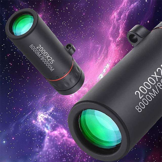 Il mini telescopio monoculare per vedere ogni cosa da lontano