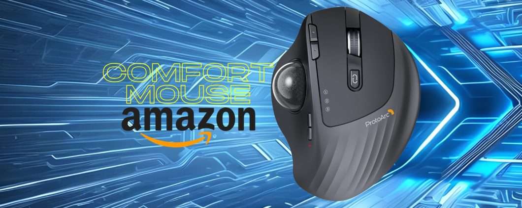 Mouse wireless ProtoArc Trackball: niente fatica e ottimo prezzo