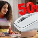 Mouse wireless straordinario scontato al 50%: ecco il Logitech MX Anywhere 3S