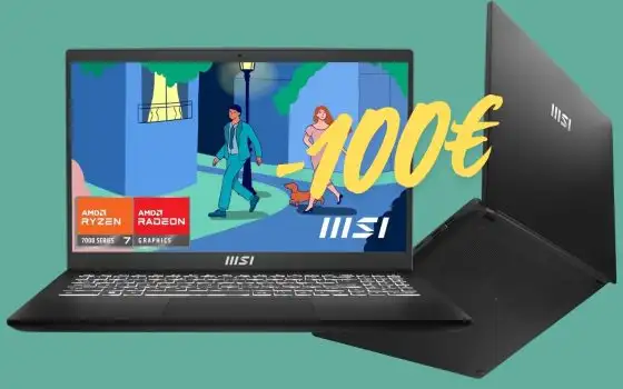 MSI Modern 15: potente notebook da 15,6