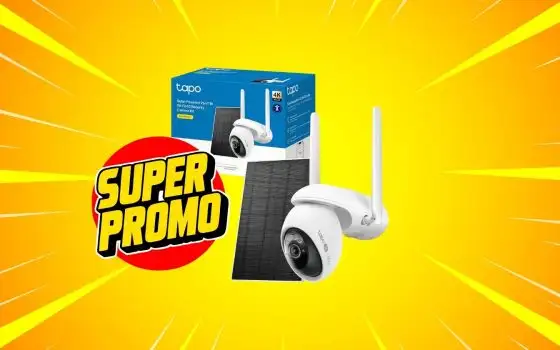 Niente corrente con il Kit Telecamera Esterna con Pannello Solare di Tapo
