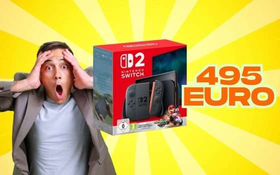 Nintendo Switch 2 + Mario Kart World a soli 495€ su eBay è shock