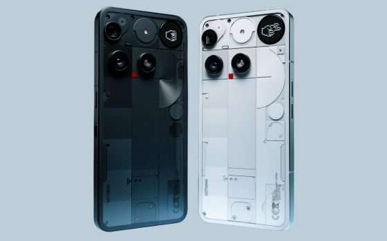 Nothing Phone (3) con Glyph Matrix per notifiche e personalizzazioni (-37%)