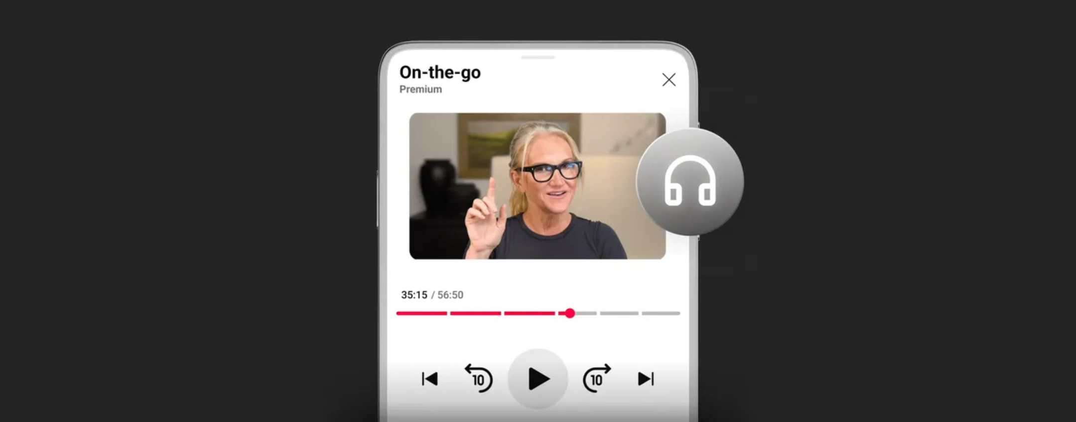 YouTube, arriva modalità audio e velocità automatica per i podcast