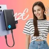 Power Bank piccolissimo ma potente e con capacità da 10000mAh a soli 12€