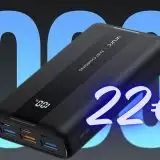 Power Bank potentissimo da 20000 mAh, con 4 uscite veloci, a soli 22€