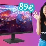 Prezzo basso e qualità alta con il monitor Lenovo FHD da 27 pollici (89€)