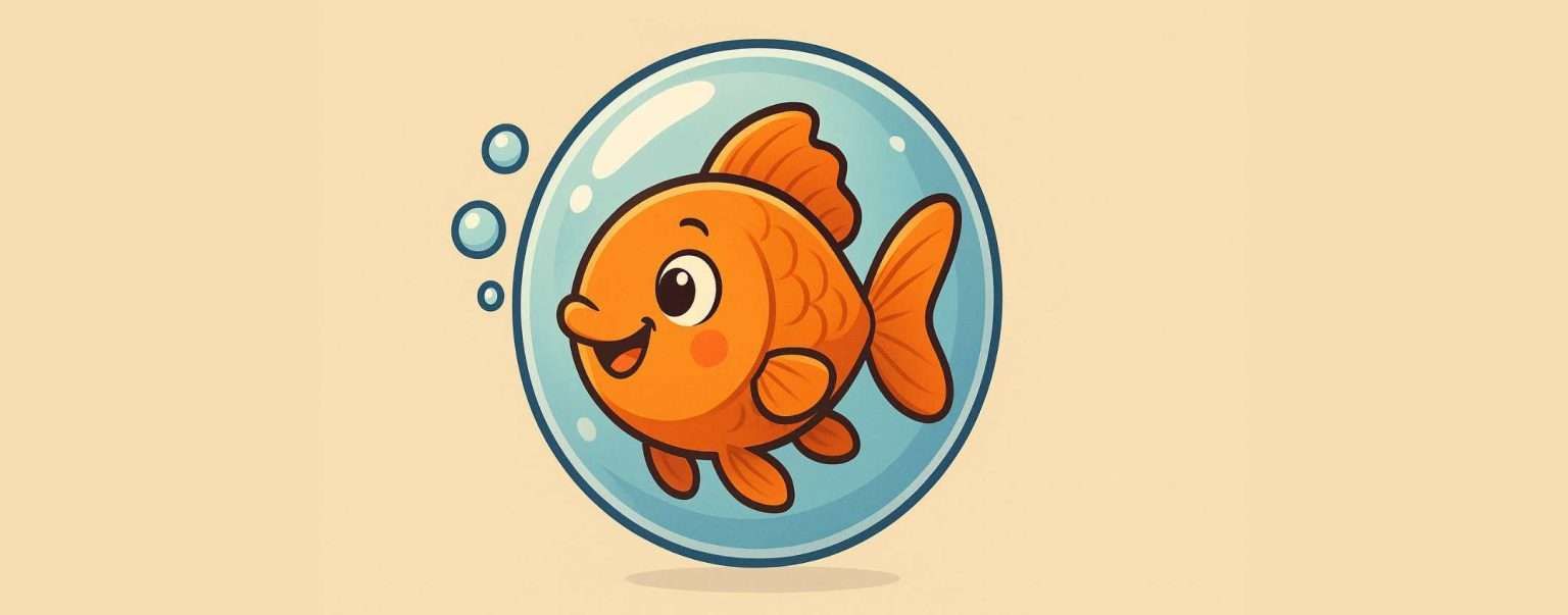 Copertina: Il prompt AI del pesce rosso per iniziare a pensare con semplicità