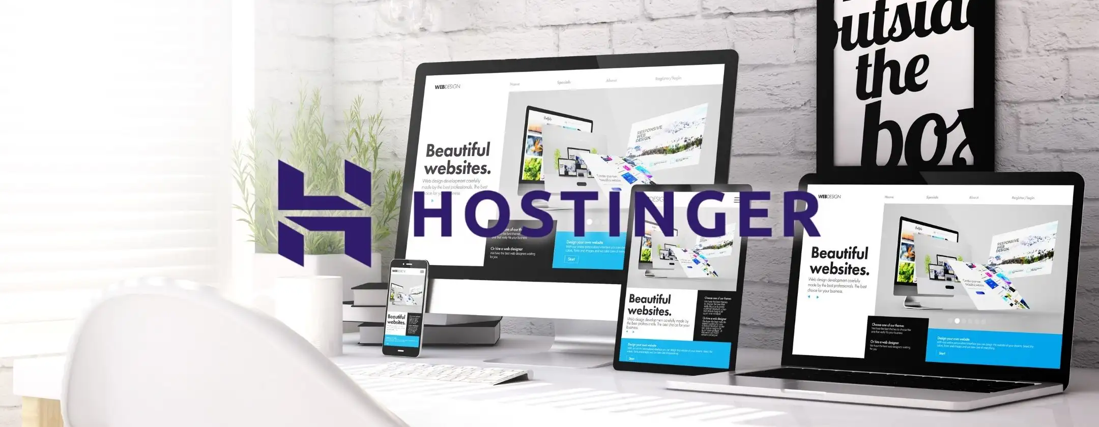 Realizza il tuo sito web in pochi minuti e con pochi euro con Hostinger