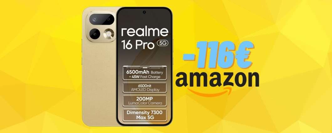 Realme 16 Pro 5G: ottima batteria, spettacolare fotocamera e prezzo conveniente
