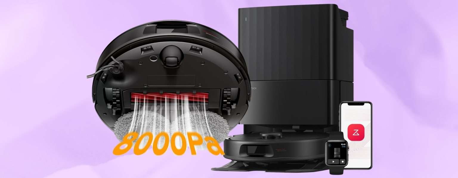Anteprima: Il roborock QV 35A ti fa dimenticare le pulizie di casa e oggi è al 42%