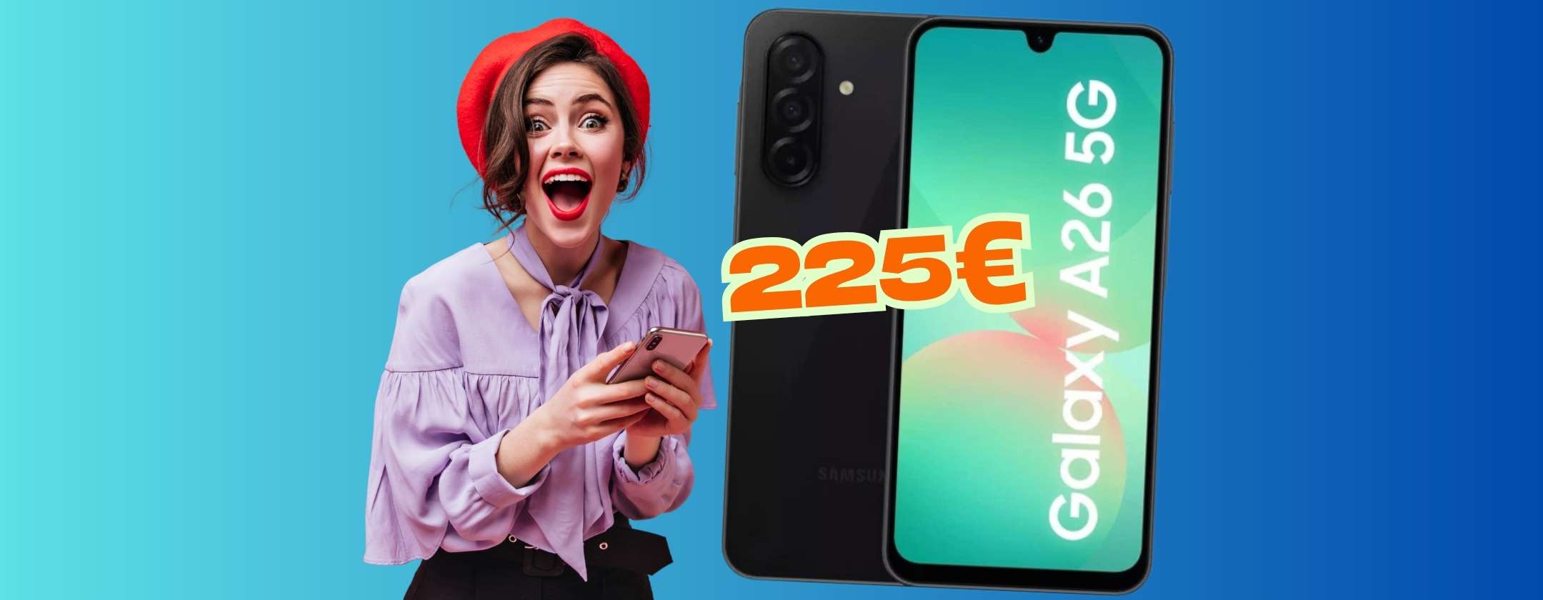 Samsung Galaxy A26 5G da 256GB: il migliore smartphone per qualità prezzo