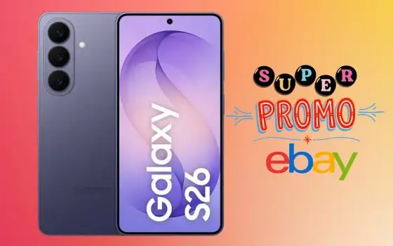 Samsung Galaxy S26 da 256GB con il nuovo codice eBay a un prezzo shock