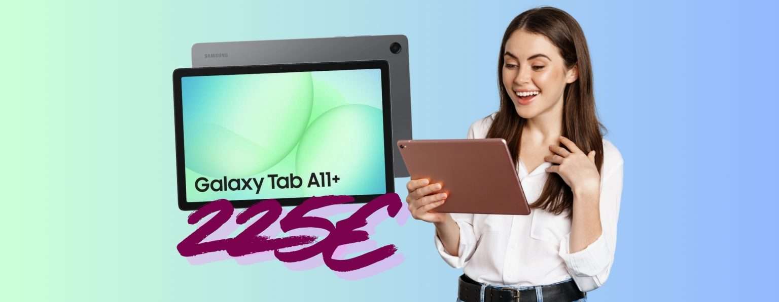 Anteprima: Samsung Galaxy Tab A11+ 5G da 128GB: la scelta migliore per spesa contenuta