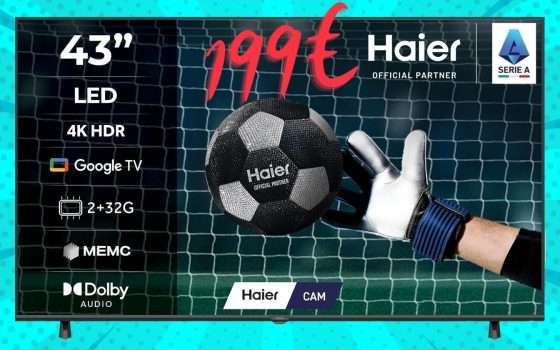 Smart TV Haier LED 4K UHD da 43