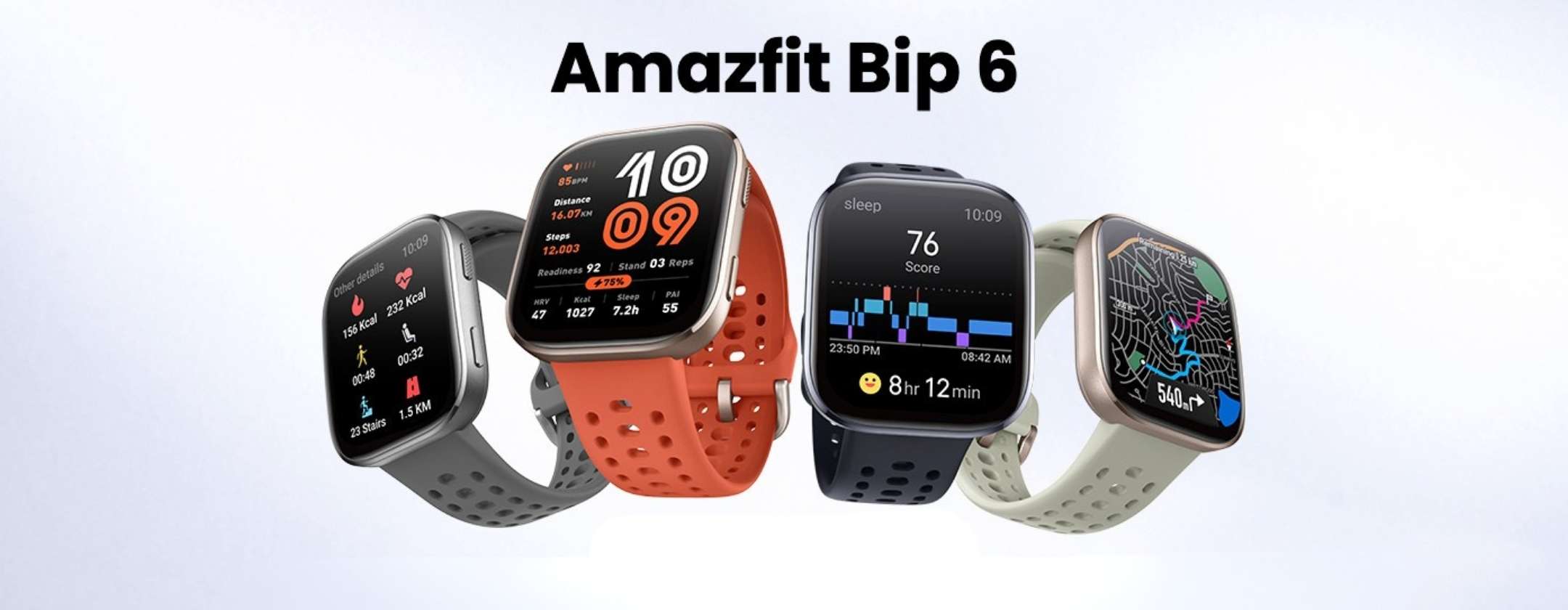 Smartwatch elegante con oltre 140 app e batteria da 14gg: Amazfit Bip 6 è un affare