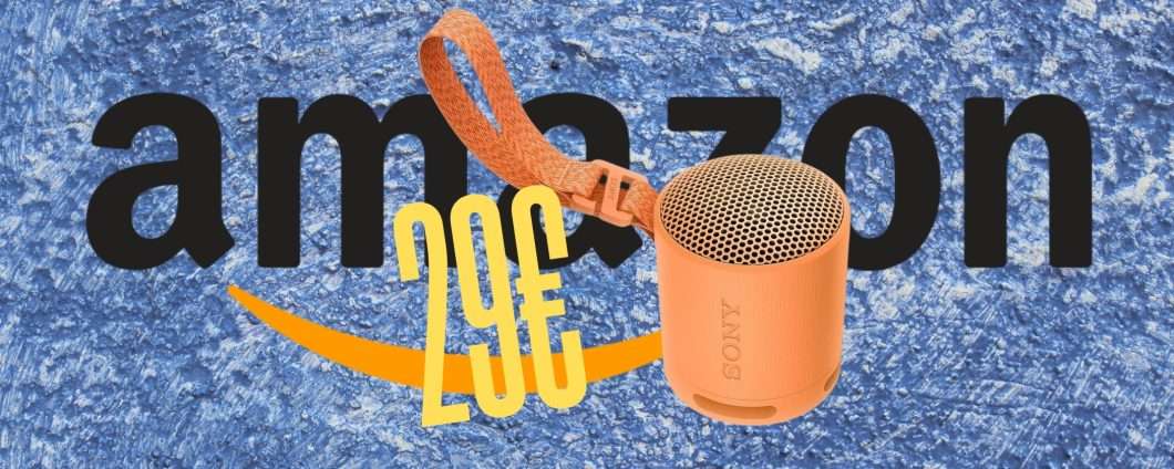 Sony SRS-XB100: speaker Bluetooth compatto e potente a soli 29€