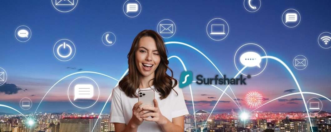 Surfshark VPN oggi a 1,99€ al mese con 3 mesi extra