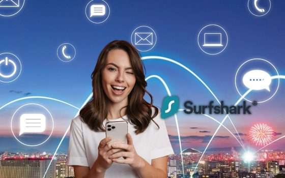 Surfshark VPN oggi a 1,99€ al mese con 3 mesi extra