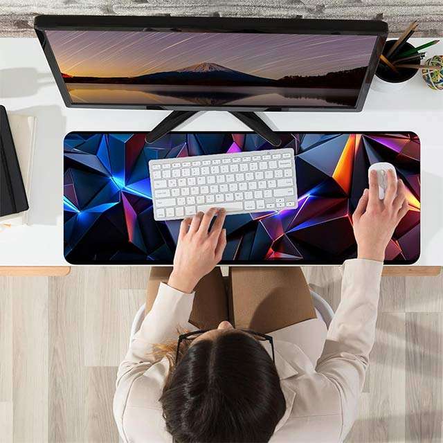 Il tappetino per mouse da 65x25 centimetri