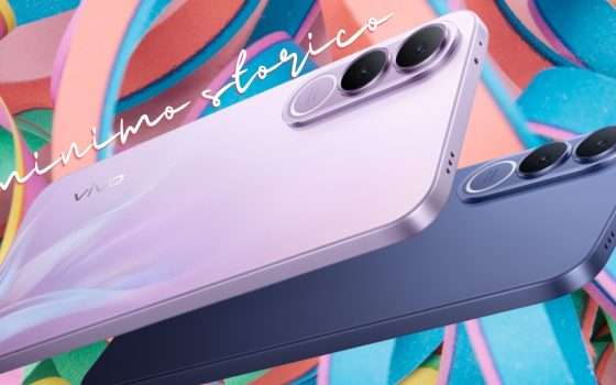Vivo V70 FE da 256GB con fotocamera da 200MP al minimo storico su Amazon