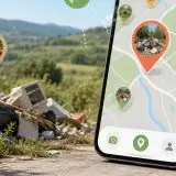 C'è una nuova app italiana contro le discariche abusive