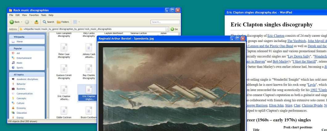Hai 10 minuti? Prova questo mix tra Wikipedia e Windows XP