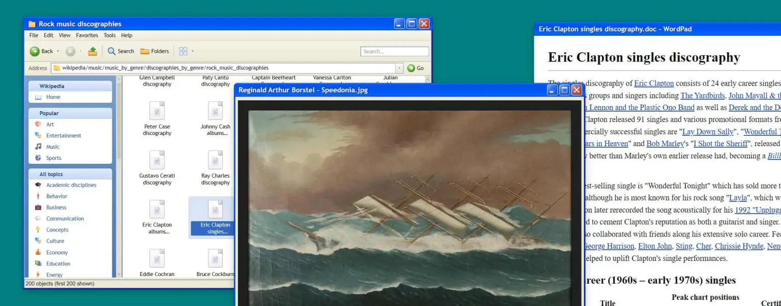 Anteprima: Hai 10 minuti? Prova questo mix tra Wikipedia e Windows XP