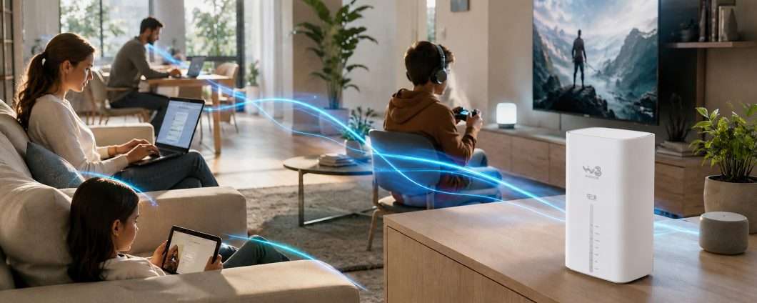 Wi-Fi 7 e fibra ultraveloce: come migliorare davvero velocità, copertura e stabilità della rete di casa