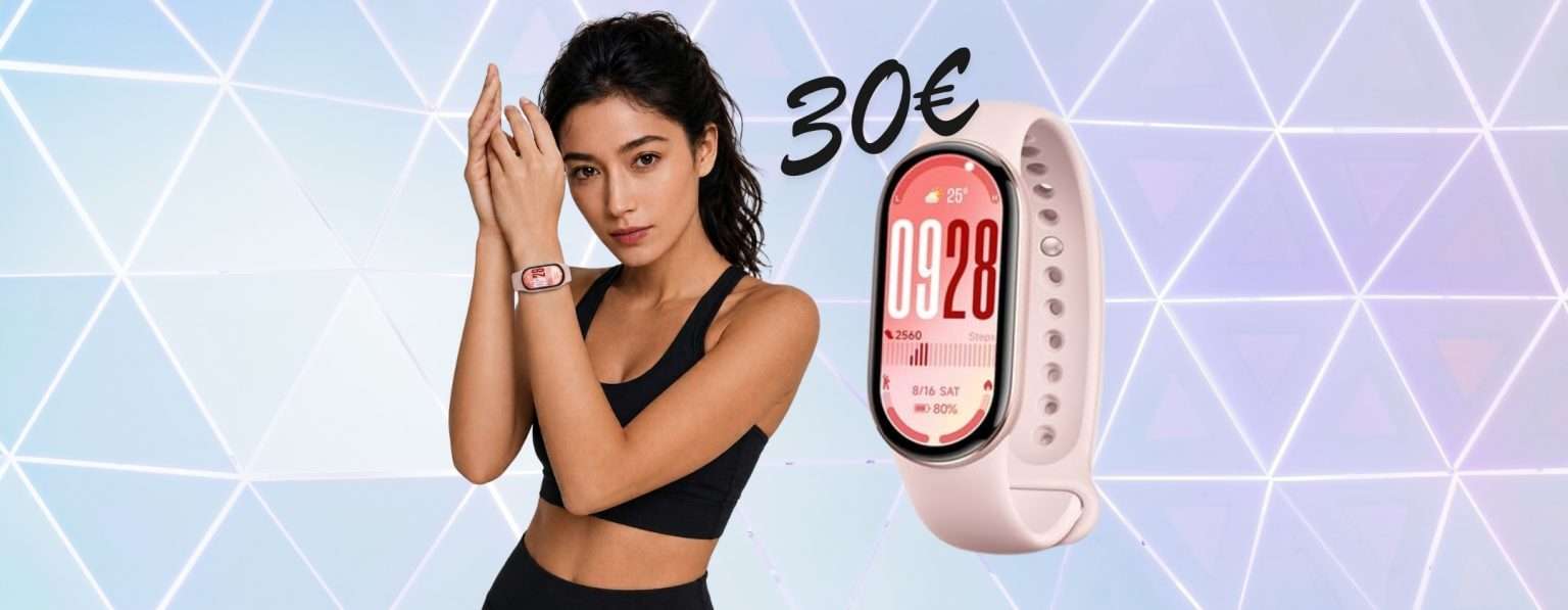 Anteprima: Xiaomi Smart Band 10 a soli 30€: impermeabile fino a 5ATM e 21gg di autonomia