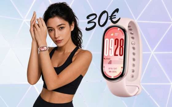Xiaomi Smart Band 10 a soli 30€: impermeabile fino a 5ATM e 21gg di autonomia