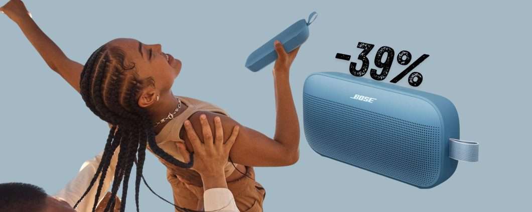 12h di audio ovunque con la cassa Bluetooth Bose SoundLink Flex (2ª Gen)