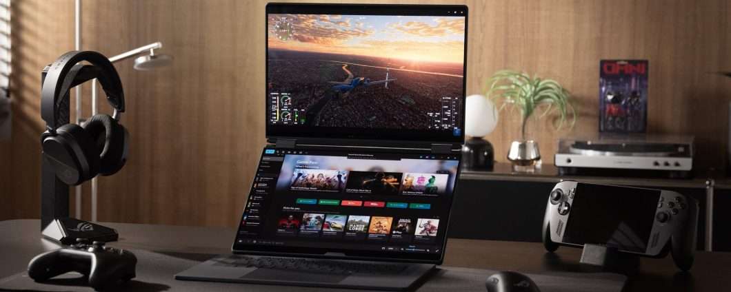 ASUS ROG Zephyrus Duo: doppio schermo OLED da 16 pollici