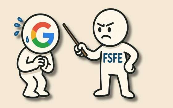 La FSFE vuole impedire a Google di reinstallare l'AI su Android