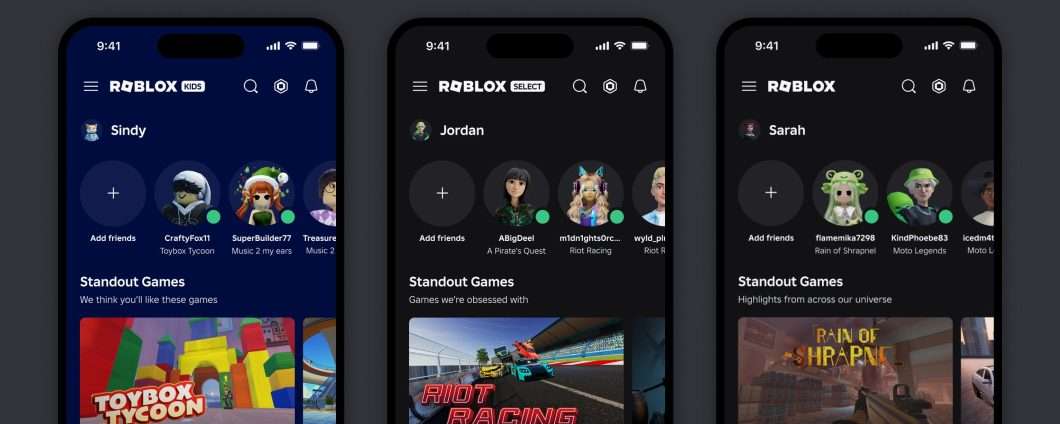 Roblox Kids e Select: verifica dell'età in tutto il mondo