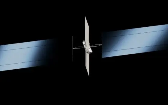 Elon Musk mostra il satellite AI1 per data center orbitale