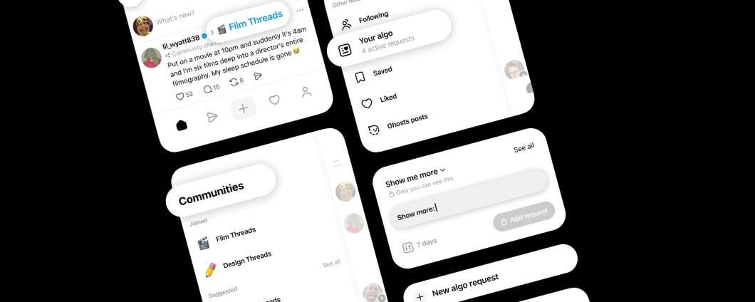 Threads festeggia 500 milioni di utenti con Your Algo