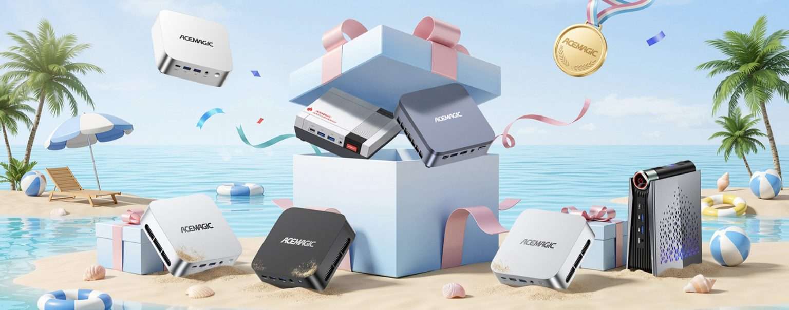 Anteprima: ACEMAGIC Prime Day: quattro mini PC in offerta su Amazon