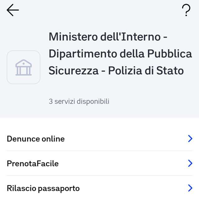 Il servizio Denunce online nell'app IO