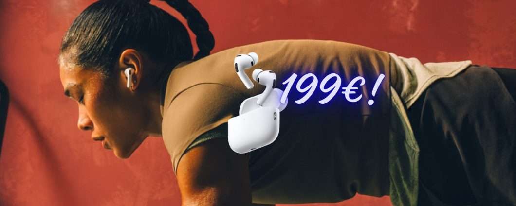 Apple AirPods Pro 3 a 199€: il prezzo shock su Amazon