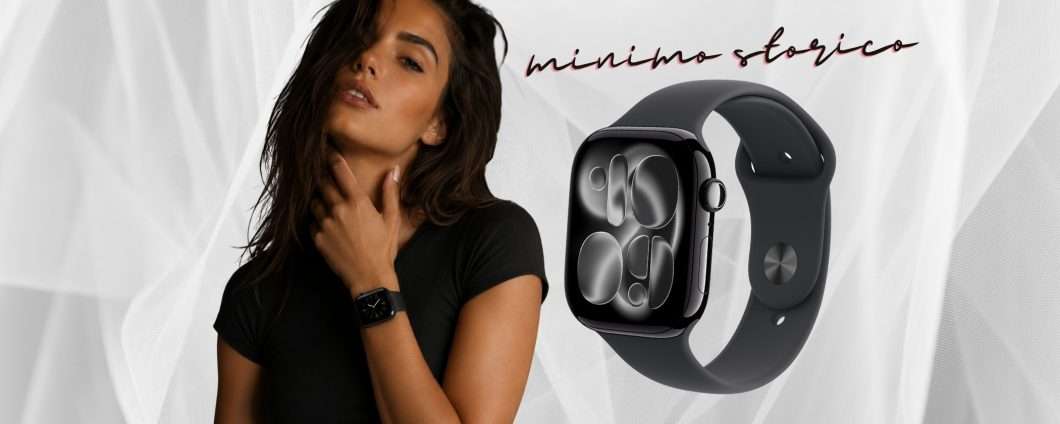 Apple Watch Series 11 con cassa da 46 mm al minimo storico su Amazon