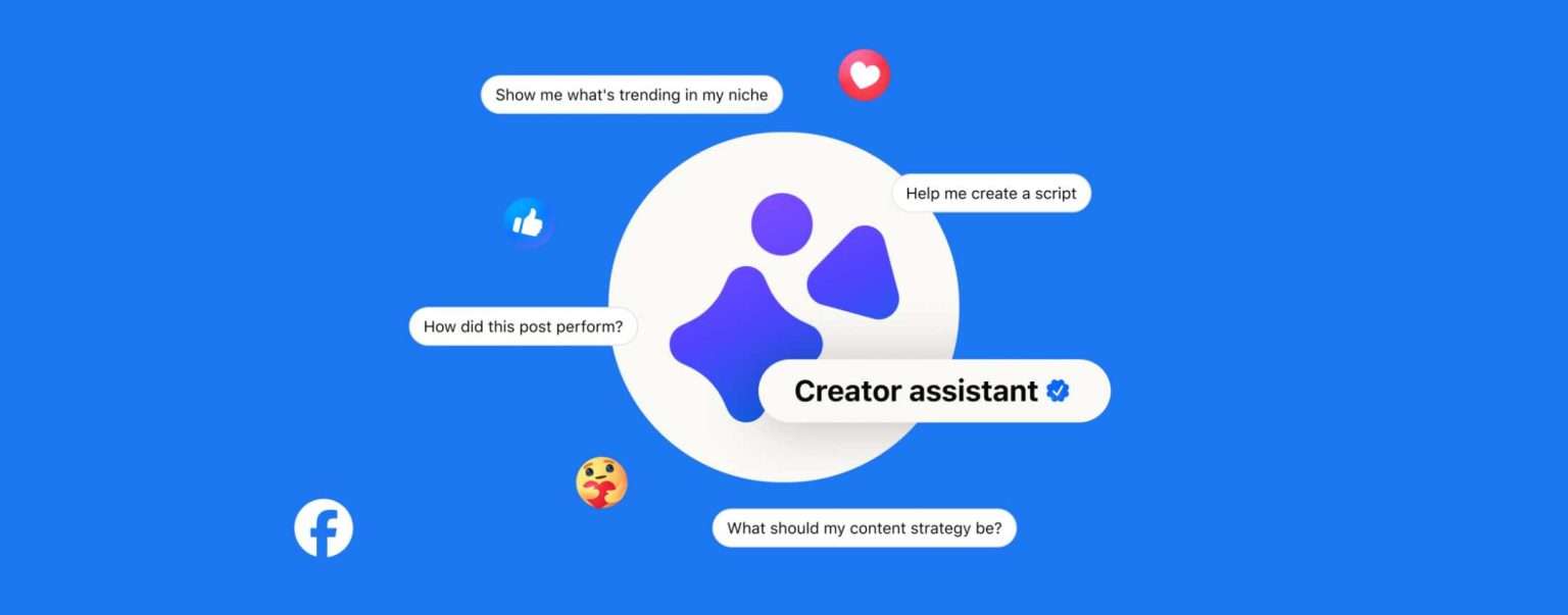Anteprima: Facebook lancia assistente AI per i creator, suggerisce idee e orari