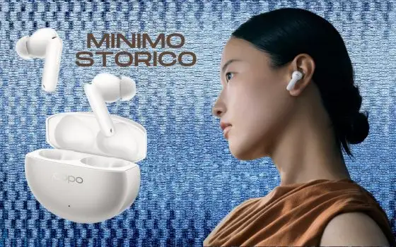 Auricolari wireless con audio premium al minimo storico: OPPO Enco X3s