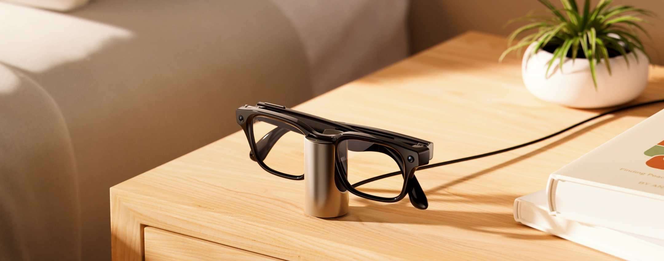 Nuova base di ricarica per gli occhiali smart Ray-Ban Meta