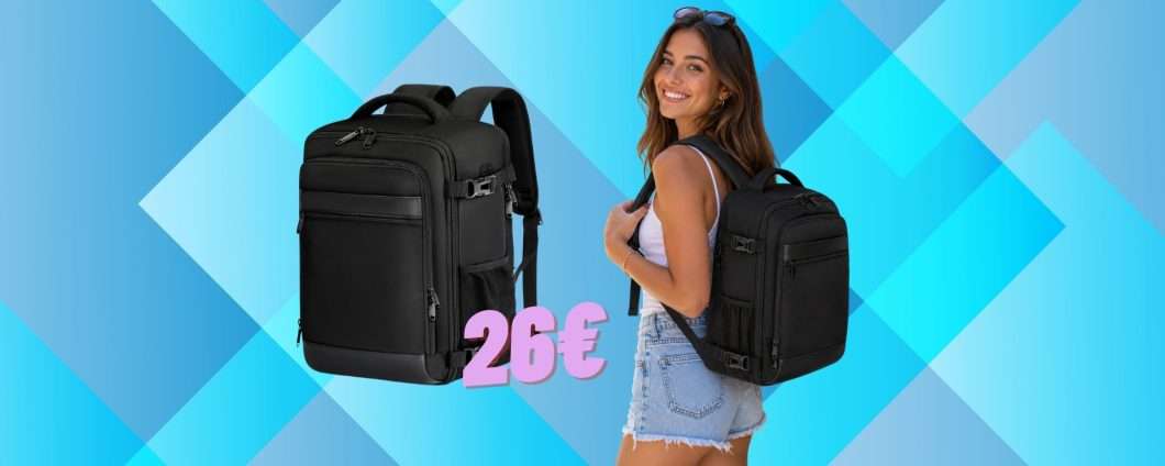 Basta costi assurdi su Ryanair con questo zaino da viaggio a soli 26€